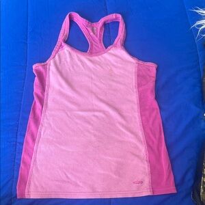 Women's Pink Athletic Tank Top